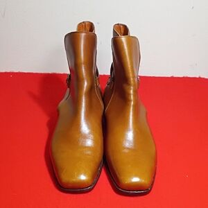 Men's Brown Leather Ankle Boots